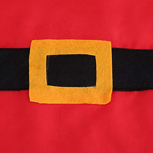 Avental de Natal, cor vermelha, Natal, festa, jantar, aventais, cozinha, cozinha, decoração de festi