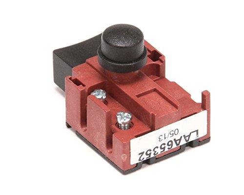Dynamic Mixer 0908 Push Button Switch, Red, Manual Operation