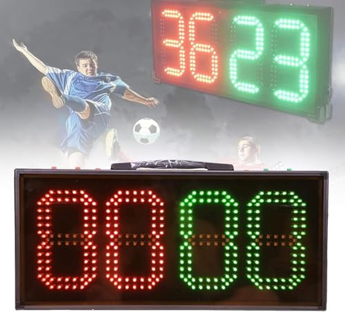 Tablero de Sustitución LED Portátil para Fútbol