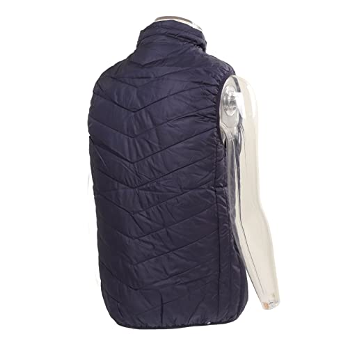 Gilet chauffant 9 zones thermique infrarouge bleu AMONIDA pour homme