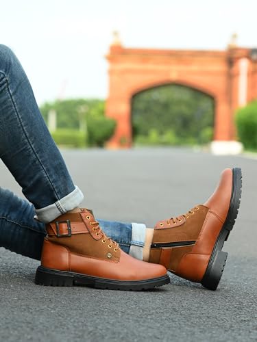 Image of POS Moto Jungle Warrior Inspired Mild water proof High top ankle Snow boots for Men