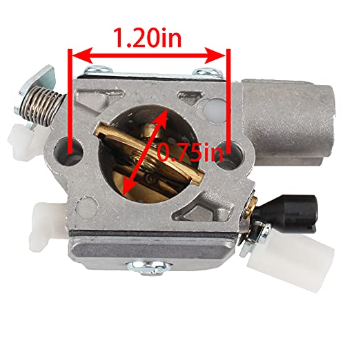 MOTOALL Carburetor Kit for Stihl MS251 MS251C Chainsaw Zama C1Q-S233
