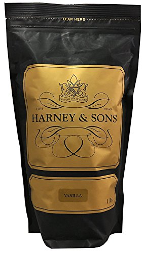 Harney & Sons Vanilla Black Tea - Loose Tea - 16 Ounce - Caffeinated Flavored Black Tea
