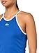 Lacoste Womens Halter Neck Sleeveless Slim Fit Classic T-Shirt, Blue, Small