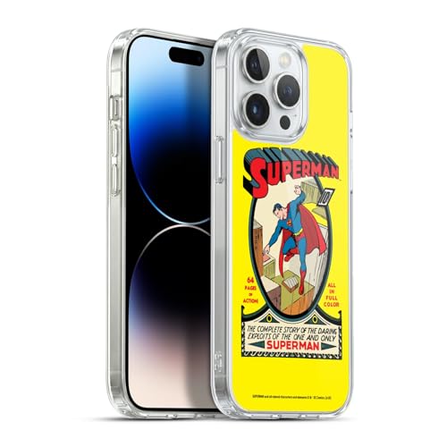 Carcasa Superman iPhone 13 Pro Max Funda de Silicona Flexible para Evitar Golpes