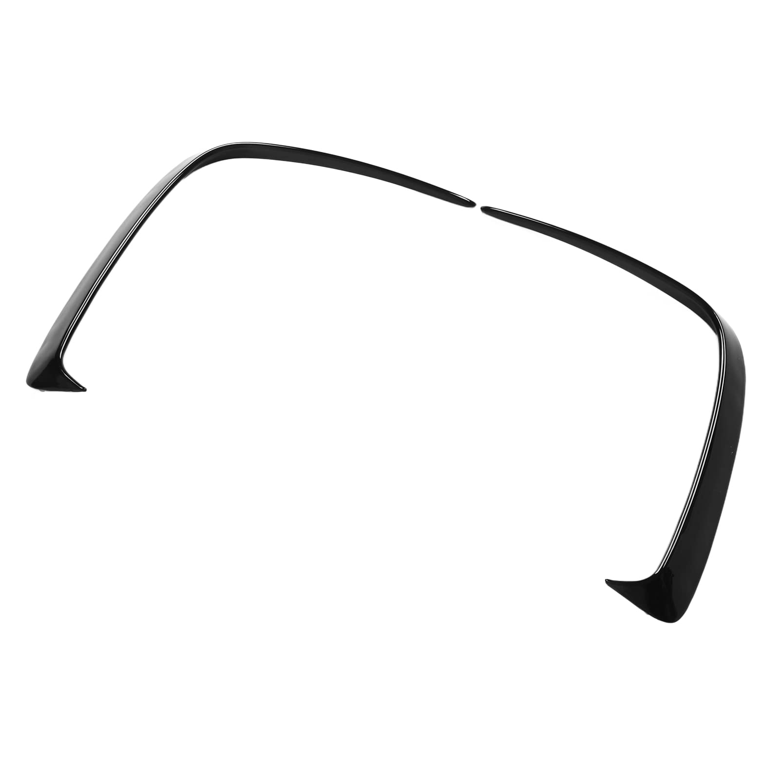 Aileron De Pare-Chocs Arrière Brillant Noir, Séparateur De Diffuseur AMG Pour Classe A W176, Décoration Extérieure Universelle En ABS, 1 Paire