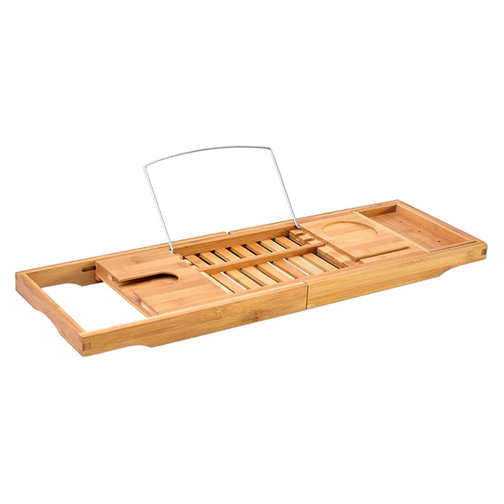 Bathtub Tray Caddy with Book Holder,bath for Tub,bathtub, Shelf for Laptop, Reading, Tablet