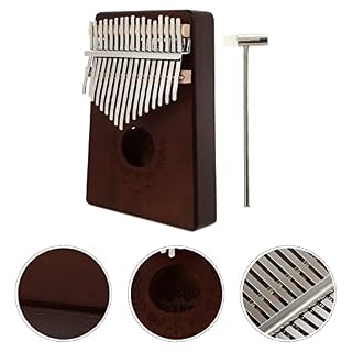 BIENKA 1 Set Kalimba Pouce Piano 17 Touches Portable Doigt Piano Débutant Kalimba Piano Cadeaux for Enfants et Adultes… - Les Beatles, Paul McCartney, John Lennon, RIngo Starr, George Harrison BIENKA 1 Set Kalimba Pouce Piano 17 Touches Portable Doigt Piano Débutant Kalimba Piano Cadeaux for Enfants et Adultes… – Image 4
