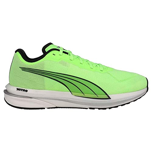 PUMA Velocity Nitro Green Glare/Puma Black/Puma Silver 7 D (M)