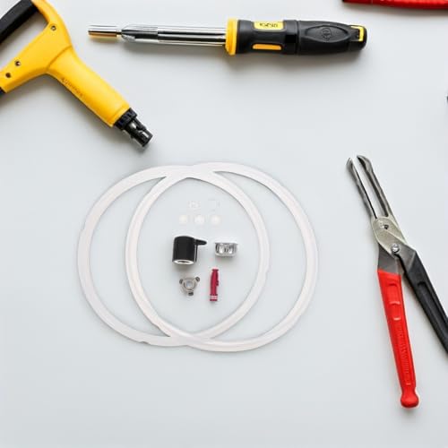 Kit de 11 accesorios para olla express eléctrica Kisangel, incluye anillo de silicona, válvula flotante y mango de liberación de vapor para reparación de electrodomésticos de cocina miniatura 7