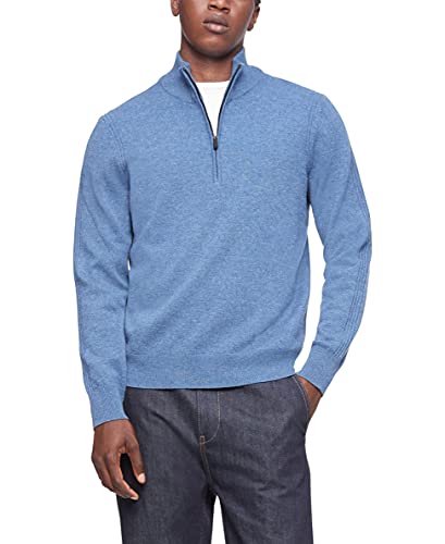 Calvin Klein Men's Merino Wool 1/4 Zip 