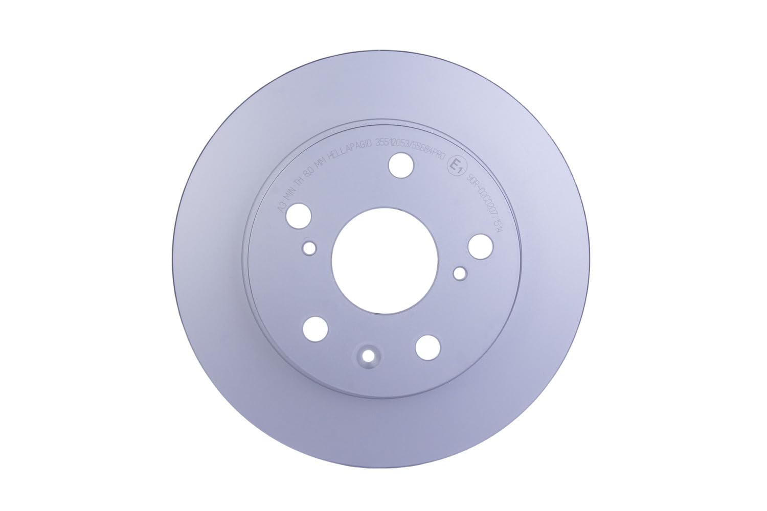 Disque de frein HELLA 8Dd 355 120-531 avec traitement revêtu premium - 4
