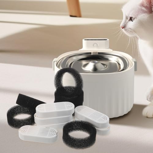 Filtre fontaine eau chat Abaodam solution eau pure sans impuretés - 8