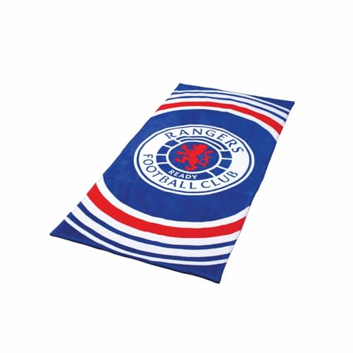Premier Life RANGERS FC TOWEL PULSE - 55in x 28in - Football Gift, Multicoloured, L