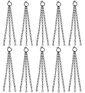 Shakya Hanging Metal Chain for Flower Basket, Bird House, Lantern, with Round Hook(Pack of 3) (3) (B08L9CGWVH) Amazon Price History, Amazon Price Tracker