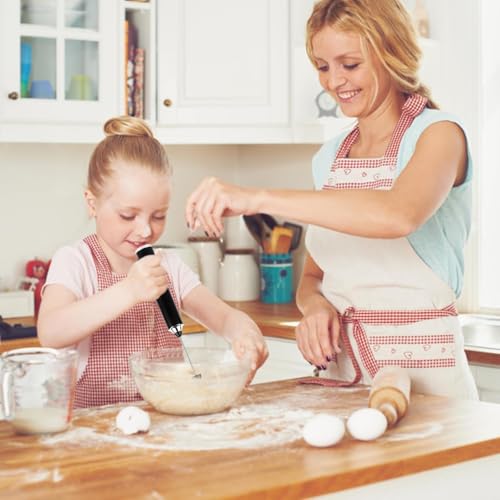 Image of Powerful Hand Milk Frother Hand Blender Coffee Frother Electric Stainless Steel USB Rechargeable Milk Frother Electric BlenderBest for Coffee, Lattes, Milk, Hot Chocolates