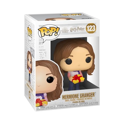 Funko Pop! Harry Potter: Holiday - Ron Weasley - Hermione Granger 1 - Figura de Vinilo Coleccionable - Idea de Regalo- Mercancia Oficial - Juguetes para Niños y Adultos - Movies Fans