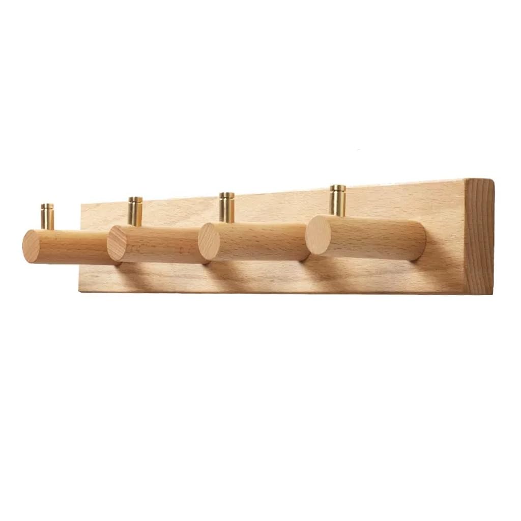 AHGFTYRDT Coat Rack Freestanding Wall-mounted Coat Hook On The Door Wall Creative Porch Wall Door Hanger Hanger Household Wooden Coat Rack Hall Tree