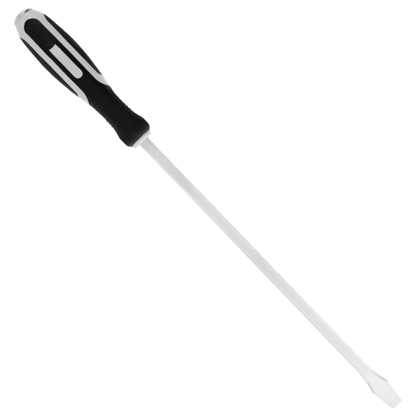 Demolition Screwdriver Long 22 Inch Chrome Vanadium Steel Heavy Duty Pry Bar Flathead Slotted Screwdriver for DIY Car Repairs