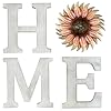   Sunflower-Wall-Decor-Home-Sign-White-Letters-Home-Sign-Metal-Sunflower-Decorations-Sunflower-Kitchen-Decor-Farmhouse-Wall-Decor
