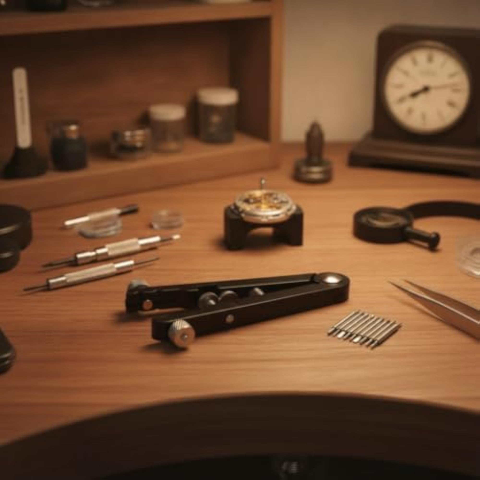 Precision Watch Spring Bar Pliers Tool Kit for Watchmakers