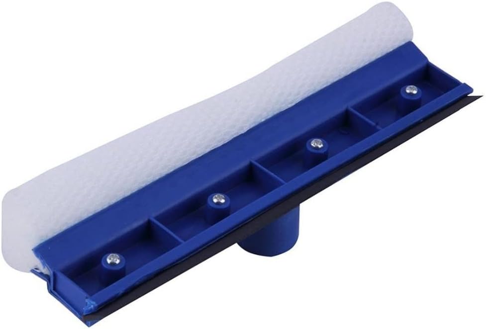 Extendable Window Squeegee Cleaner Soft Rubber High Window Glass Scraper Brush Telescopic Car Wiper