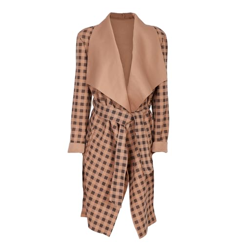 Manteau marron SOHUMAN taille unique femme : fini les erreurs de taille en hiver