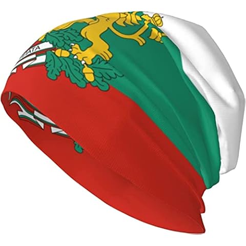 LOUJIN Bonnet unisexe avec drapeau bulgare Cover