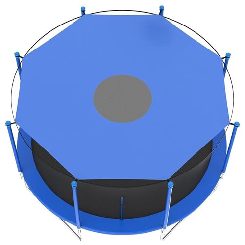 UVCMDUI Trampoline Tent Cover for 14ft 6/8 Poles Trampoline, Sun-Protection Rainproof Trampoline Shade Cover, Portable Trampoline Canopy Trampoline Cover, Easy to Install,14FT 8 Poles