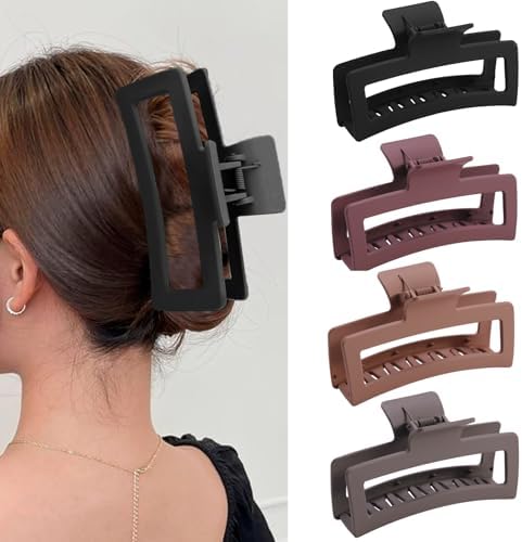 Misstars 4 PCS Extra Large Claw Clips, 5 Inch Jumbo Large Hair Clips - View #8