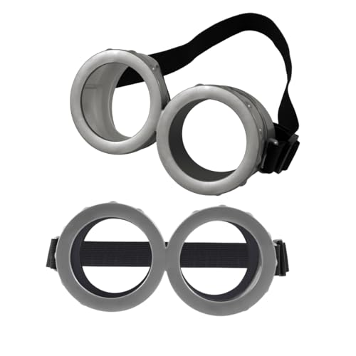 TANTAKO 2 Pack Erwachsene Halloween Brille mit verstellbarem Band für Charakter Cosplay Kostüm