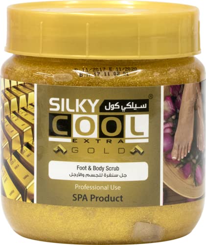 Silky Cool Feet and Body Gel Scrub 500 ml - Gold