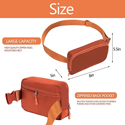 Image of Belt bag Fanny pack crossbody bags for women Everywhere belt bag (Coffee)