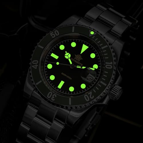 Image of ADDIESDIVE 41MM Men's Quartz Watch Stainless Steel Bracelet Dive Watch