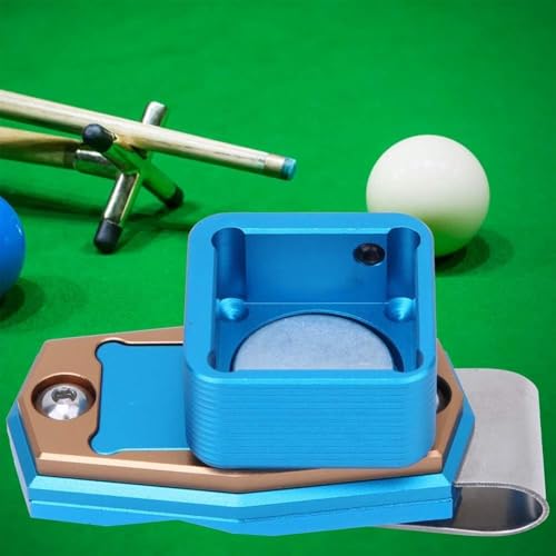 Porte-craie magnétique de billard pour ne plus jamais perdre sa craie