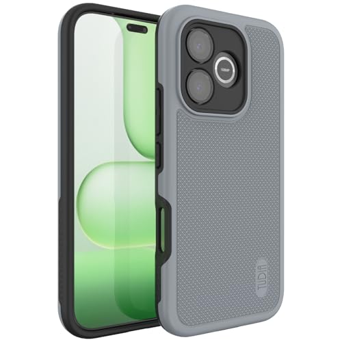 Coque Honor 600 Lite 5G TUDIA MergeGrip double couche antichoc robuste gris