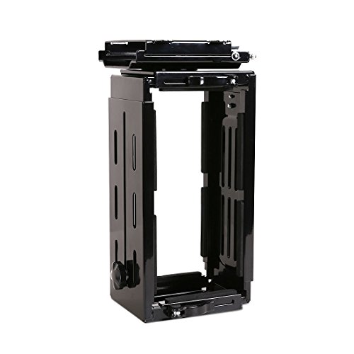 FLEXISPOT Soporte de CPU, Aleación de Acero, Negro, 9 Pulgadas