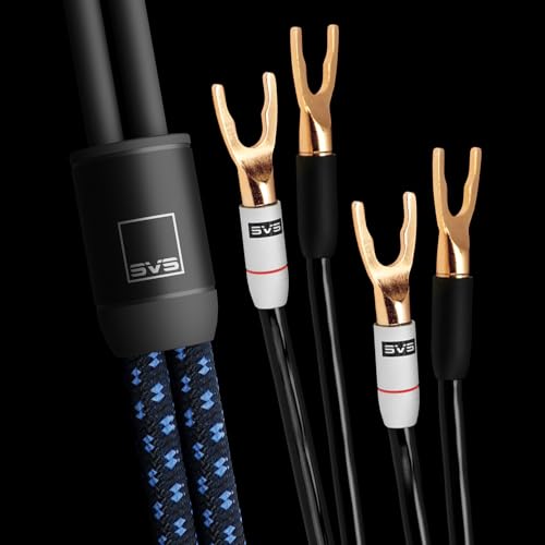 Cable de altavoz bidireccional SVS SoundPath Ultra con conectores banana premium 3