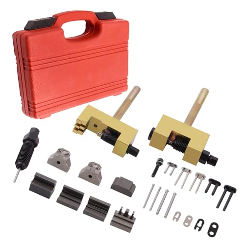 maXpeedingrods Engine Timing Chain Removal Installer Breaker Assembly Tool Kit Camshaft Riveting Tool for Mercedes Benz M271 M272 M273, 24 Pcs