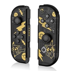 Controllers for Nintendo Switch, Wireless Controllers Replacement for Switch Controllers with Dual Vibration/Screenshot/Motion Control/Wake-up