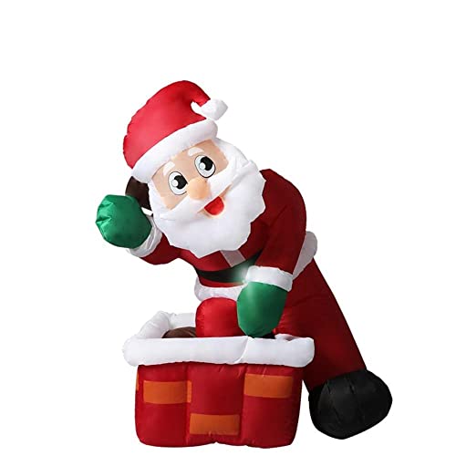 home blow up santa claus