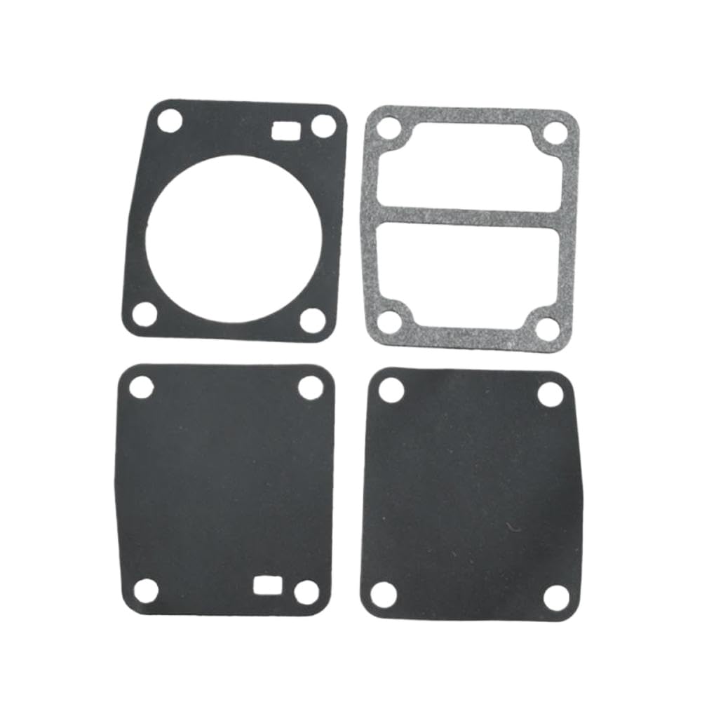Outboard Pump Cover Gasket Set 369-03302-0 369-03307-0 369-03306-0 369-03303-0 Compatible with 5HP Outboard Engine Carburetor