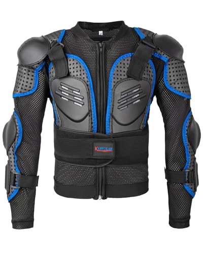 Veste de moto pour enfants - Protection contre les chocs - Pour skateboard et skateboard