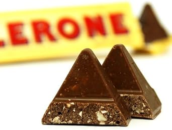 Toblerone Milk Chocolate 35g × 6 – Swiss Chocolate Bar with Honey & Almond Nougat – Creamy & Delicious Treat for Gifting, Easter, Birthdays & All Occasions – Iconic & Irresistible Snack