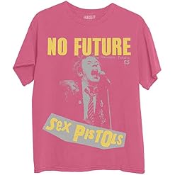 Rock Off The Sex Pistols No Future Officiel T-Shirt Hommes Unisexe - Les Beatles, Paul McCartney, John Lennon, RIngo Starr, George Harrison