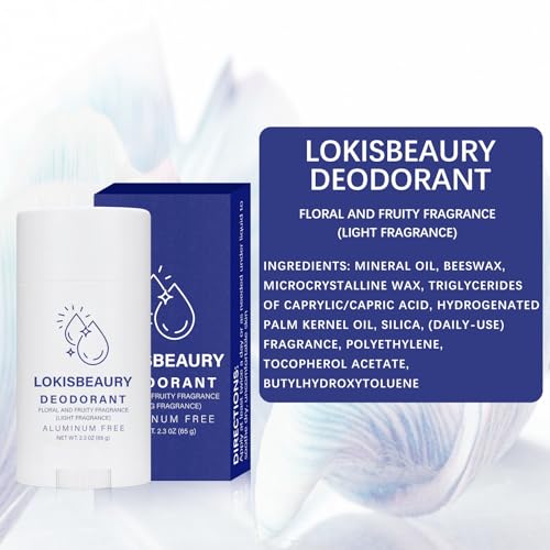 Desodorante sin aluminio, fragancia ligera floral y frutal miniatura 5