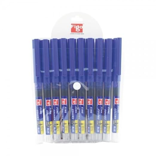 Image of MSGH Figo Fine Roller Pen (Blue Pen(Pack of 20pcs))
