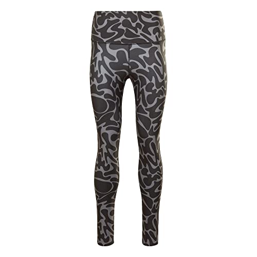 Image of Reebok Women's Wor AOP Tights (Hh8060-2Xs, Black, 2XS)