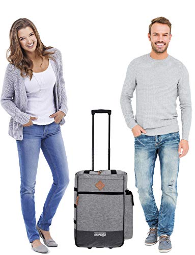 Alessandro Einkaufsroller Shoppingtrolley Shopper Einkaufstrolley (Two Tone Grey) – Bild 4