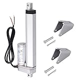 Belastbarkeit: 1500N / 330LBS EyPiNS Linearmotor Linear Actuator Antrieb Verstellantrieb DC 12V 1500N 330LBS 150mm Actuator Elektro Motor Stroke Length Antrieb Heavy Duty Toröffner für Elektrisch Motor DIY Auto Lifting Sofa